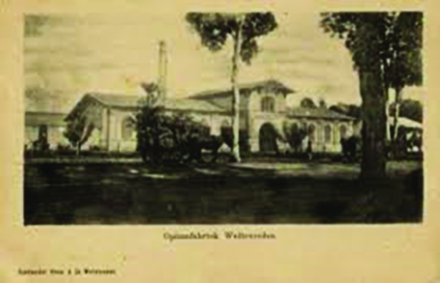 Batavia, Weltevreden opium factory (1910)